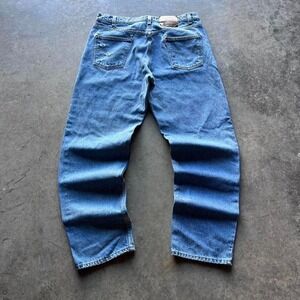 90s vintage orange tab levi jeans